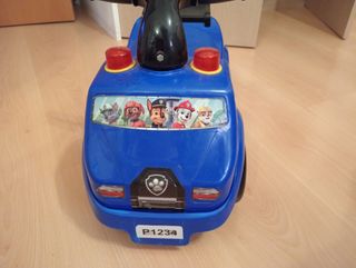 Cochecito/ Correpasillos Patrulla Canina con luces