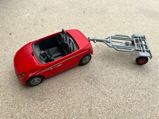 PLAYMOBIL - Auto con carrello tema City 