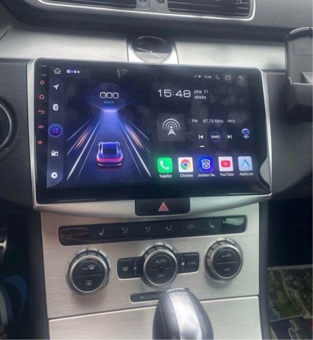 Radio pantalla CarPlay Vw Passat B6.B7.CC