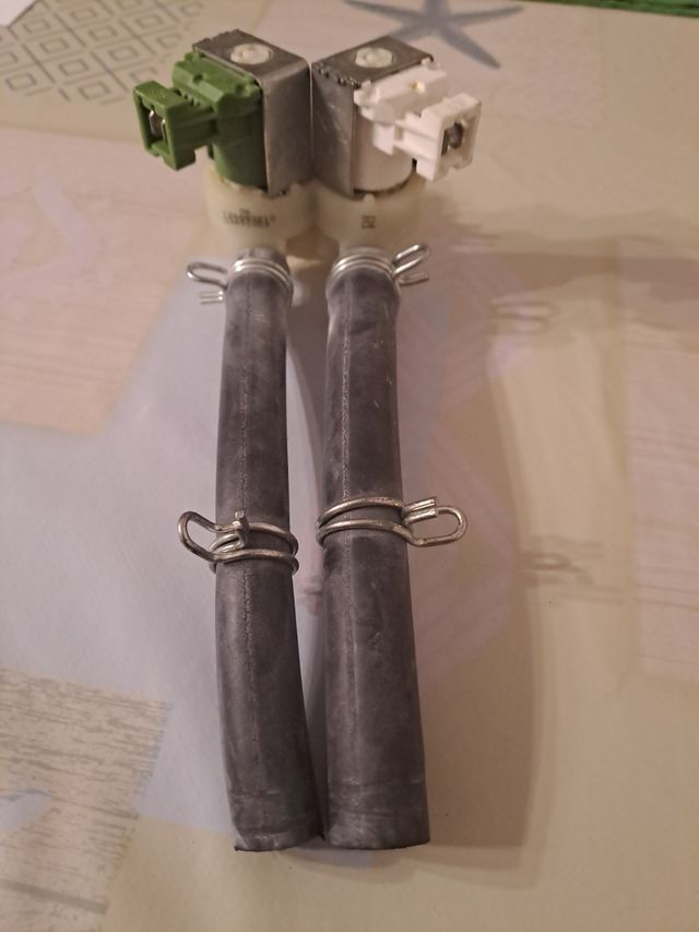 Electroválvula doble vía para lavadora