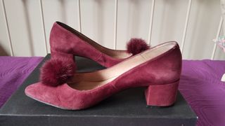 Zapatos Angela Alarcón - Burdeos