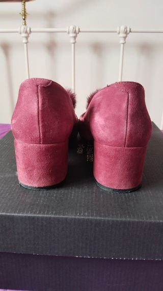 Zapatos Angela Alarcón - Burdeos