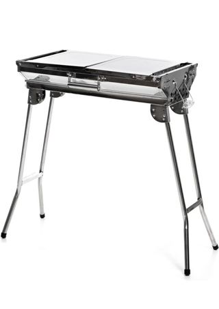 Barbecue pieghevole acciaio inox