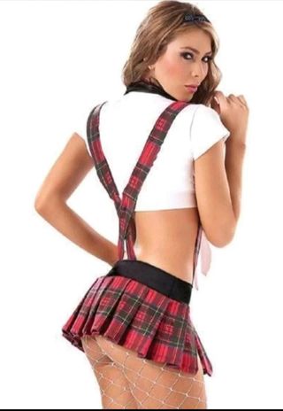 Disfraz Colegiala Tres Piezas