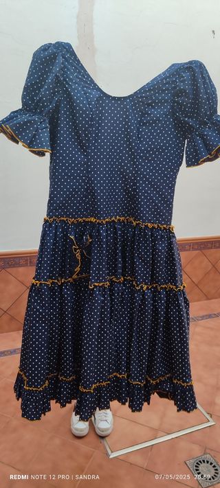 Traje Flamenca lunares - Talla 40-44