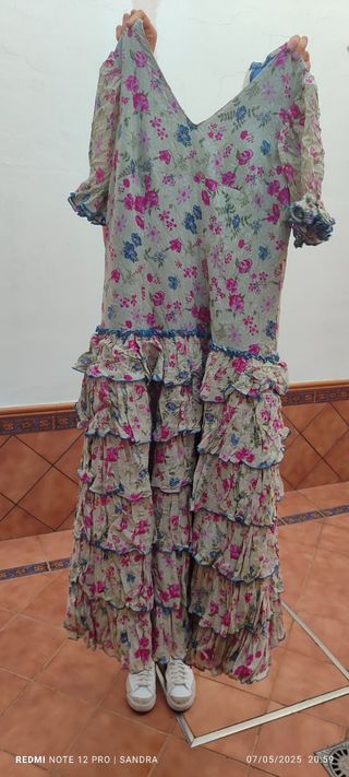 Traje Flamenca lunares - Talla 40-44