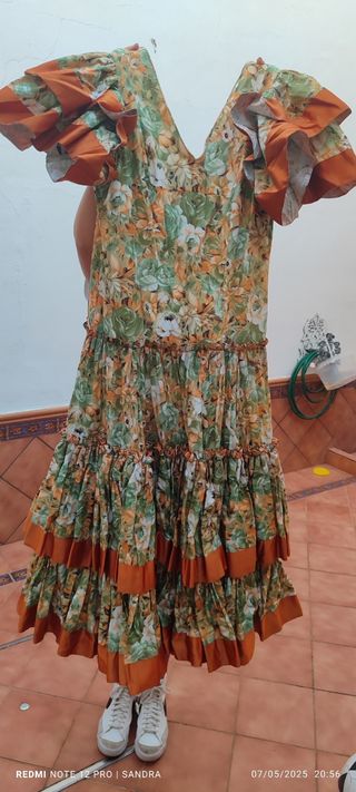 Traje Flamenca lunares - Talla 40-44