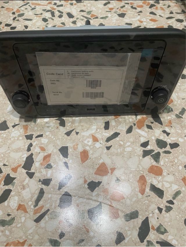 Stereo autoradio fiat panda pandinA