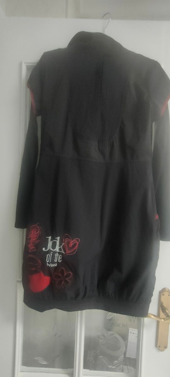 Vestido negro Muser bordado