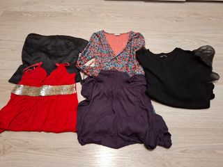 5 tops - Pimkie, Zara - Talla S