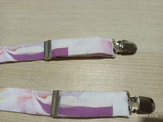 Tirantes niño estampados rosa-morado