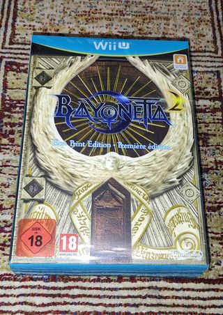 Ed. Limitada Wii U Bayonetta 2 First Print Edition