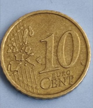 Moneda 10 céntimos euro Austria 2002