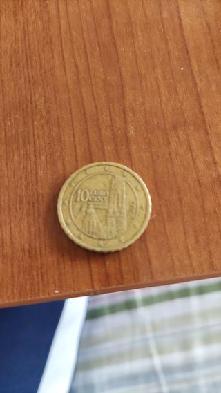Moneda 10 céntimos euro Austria 2002