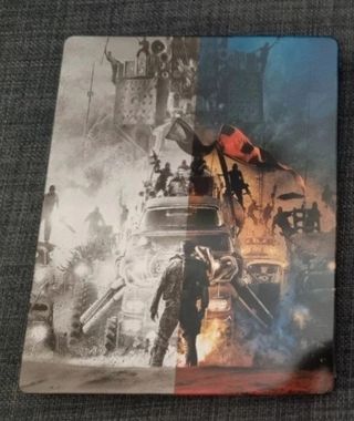 Mad Max Fury Road + Black & Chrome Steelbook Blu-R