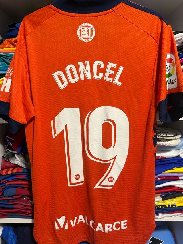 Ponferradina camiseta futbol usada en partido