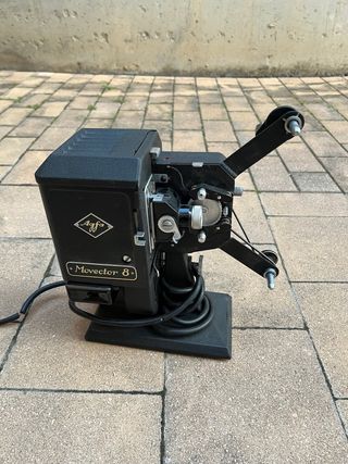 Proyector de cine Agfa Movector 8mm vintage años 3040