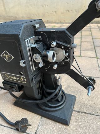 Proyector de cine Agfa Movector 8mm vintage años 3040