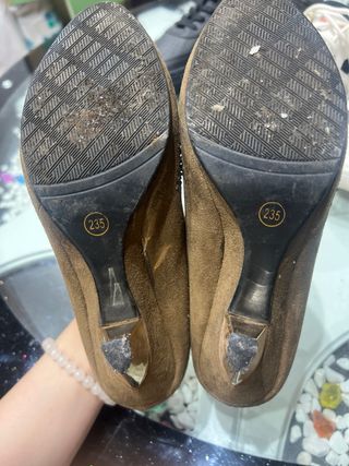 Tacones Shade&Shape marrón, talla 37