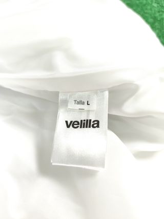VELILLA 108; Chaleco acolchado blanco talla L