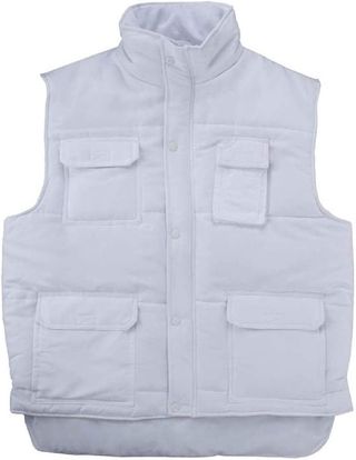 VELILLA 108; Chaleco acolchado blanco talla L