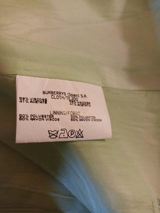 Traje Burberry 
