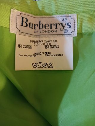 Traje Burberry 