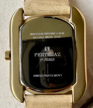 Exclusivo reloj vintage Pertegaz para mujer.
