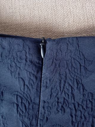 Minifalda Zara azul 