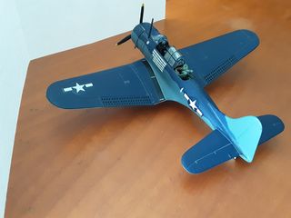 AVION FRANKLIN MINT SBD DAUNTLESS WWII US MARINES