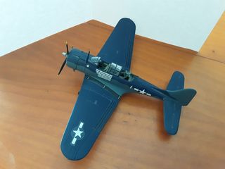 AVION FRANKLIN MINT SBD DAUNTLESS WWII US MARINES