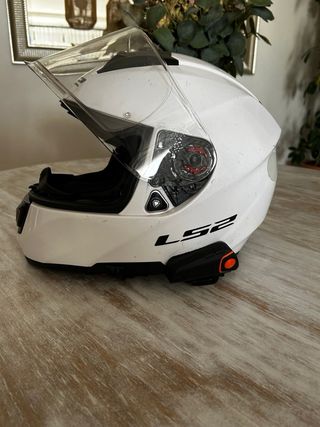 Casco moto LS2 - integral - blanco