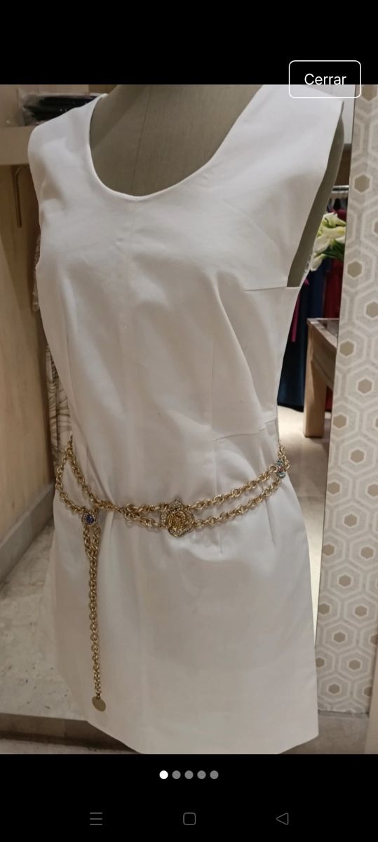 Vestido Bimba y Lola blanco