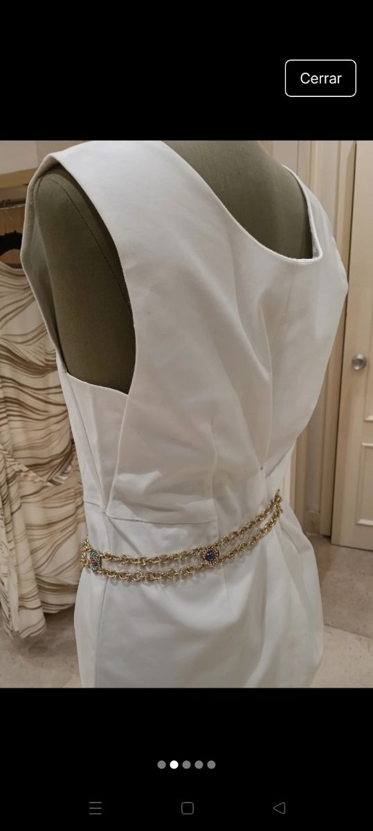 Vestido Bimba y Lola blanco