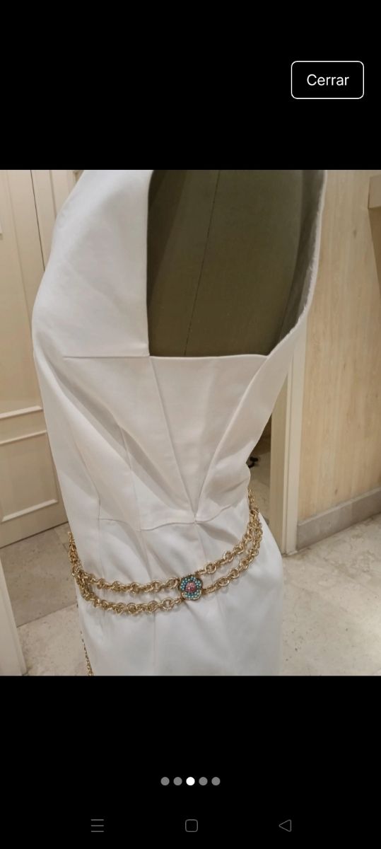 Vestido Bimba y Lola blanco