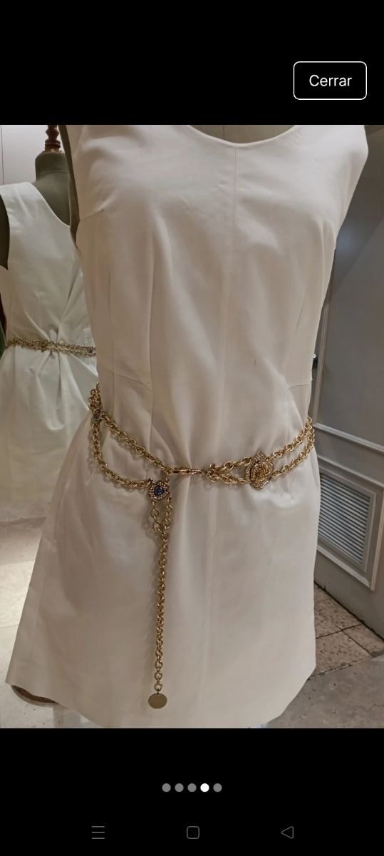 Vestido Bimba y Lola blanco