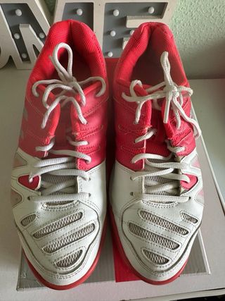 Zapatillas Asics Gel-Game Mujer Rosa-Blancas
