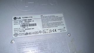 Monitor LG para ordenador, 17 pulgadas.