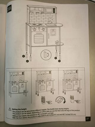 2 SUPER COCINAS NIÑA.