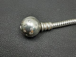pulsera plata 925mm con piedra con circonita
