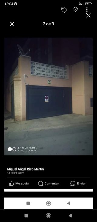 PLAZA DE GARAJE CON TRASTERO