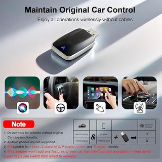 Huuimy Adaptador Carplay Inalámbrico