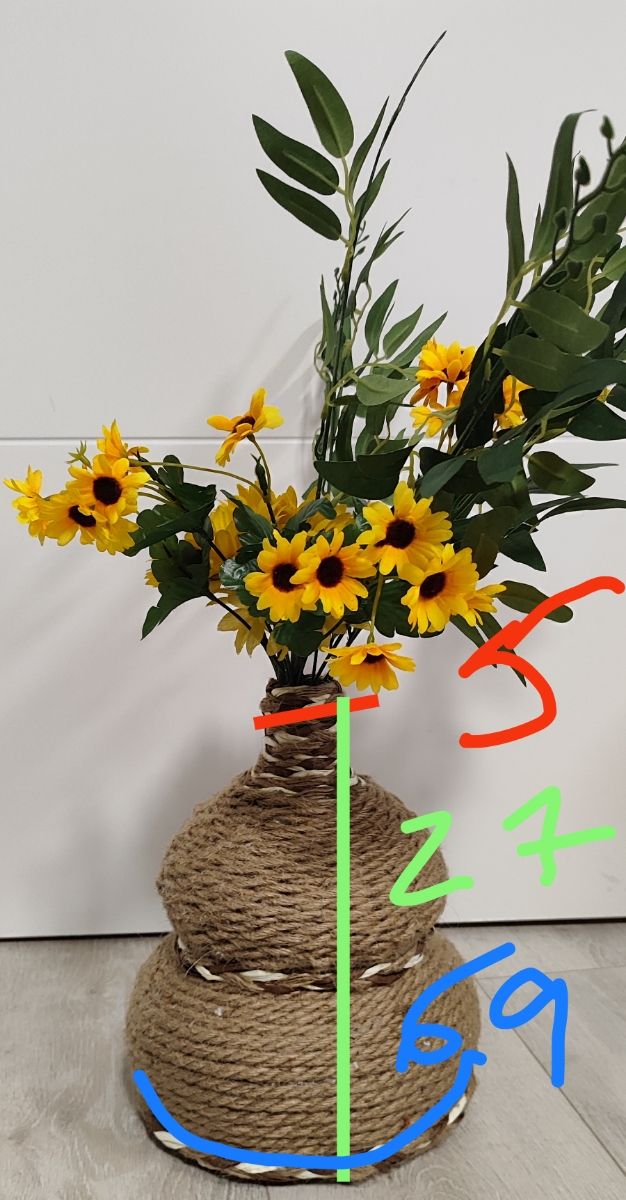 Jarrón hecho a mano