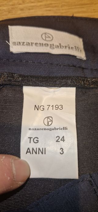 Abito da cerimonia Nazzareno Gabrielli