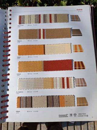 Lonas para pergolas Capotas