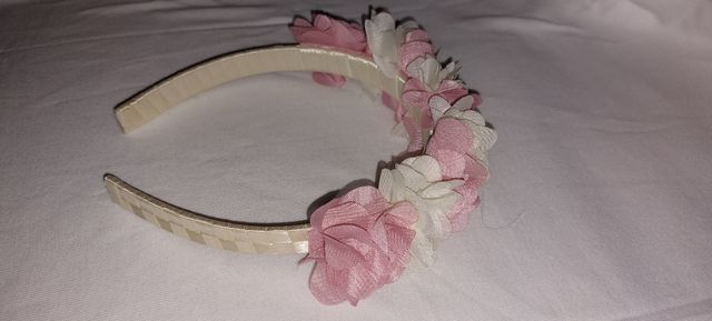 Diadema para boda y comunión personalizable