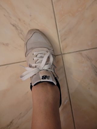 New Balance 574 - Scarpe Beige/Bianche