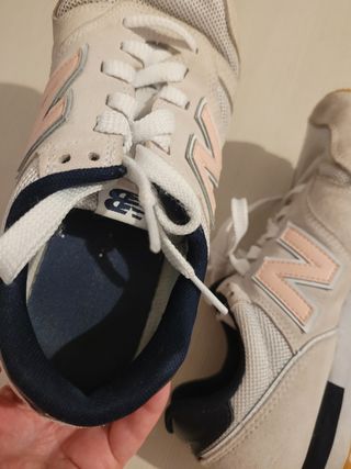 New Balance 574 - Scarpe Beige/Bianche