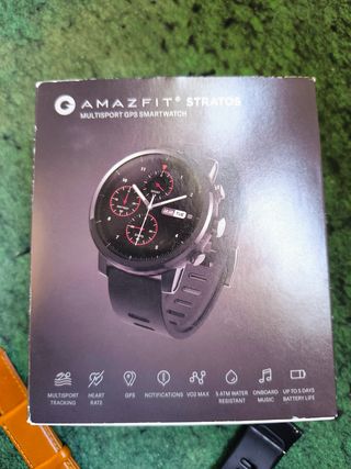 Caja y pulseras amafit stratos