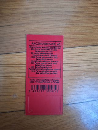 Mocasines señora Carolina Herrera, t 40